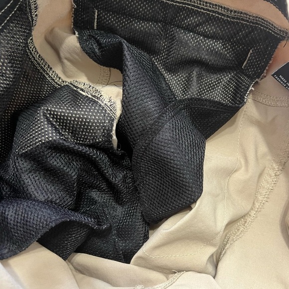 Prana Tan Cargo Pants with Snap Roll up Feature - Picture 13 of 14